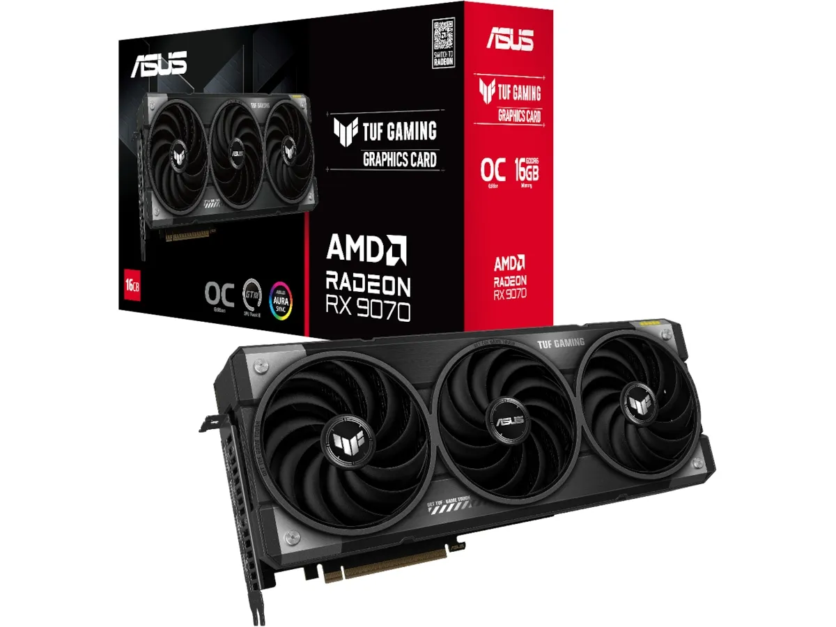 ASUS TUF Gaming AMD Radeon RX 9070 OC