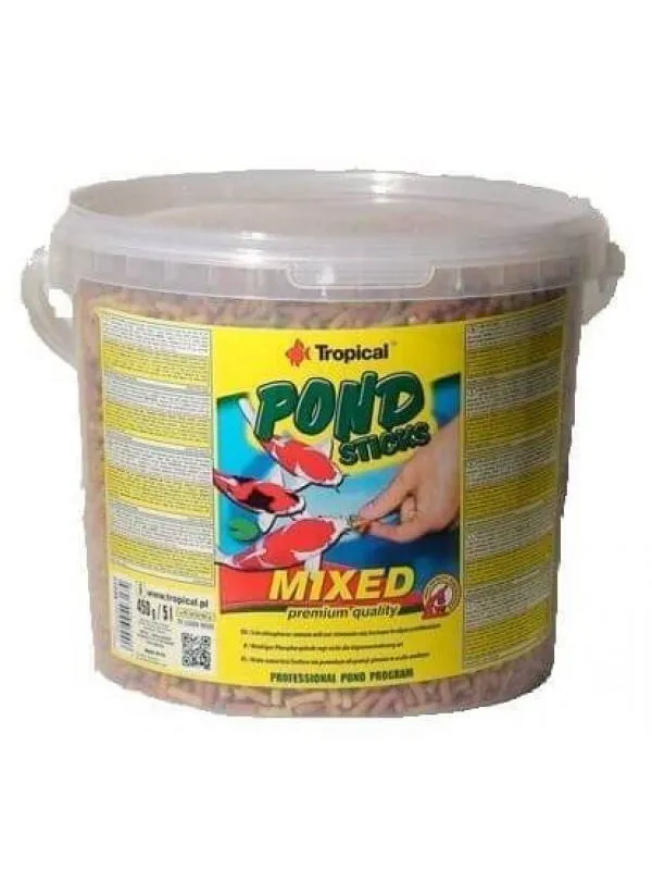 Tropical Koi & Guldfisk Sticks MIXED 11 L./900 g. Spand