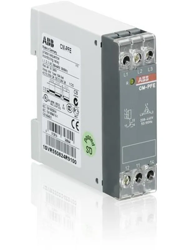 ABB Cm-pfe phase sequence monitoring relay