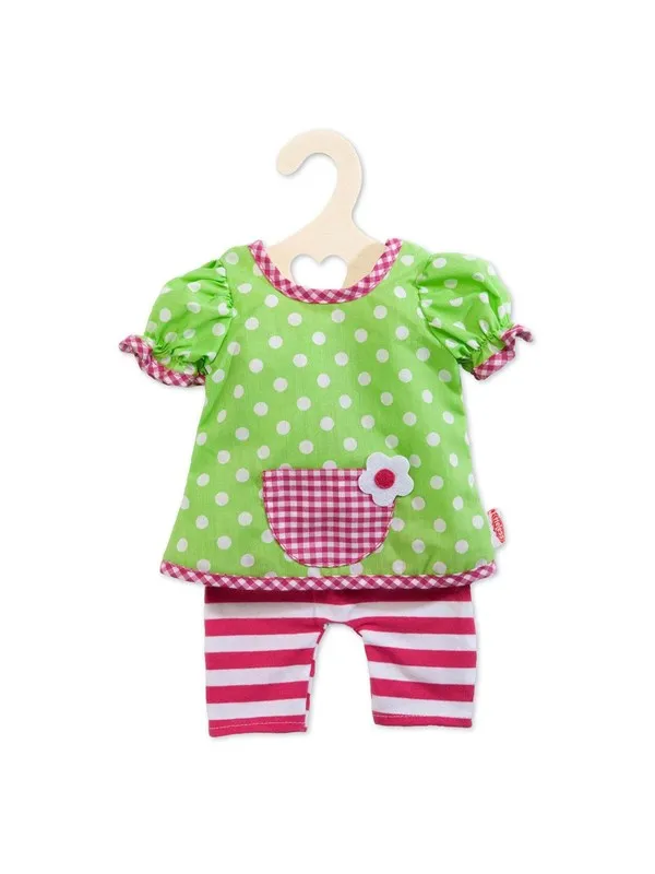 Heless Doll dress with leggings 28-35 cm