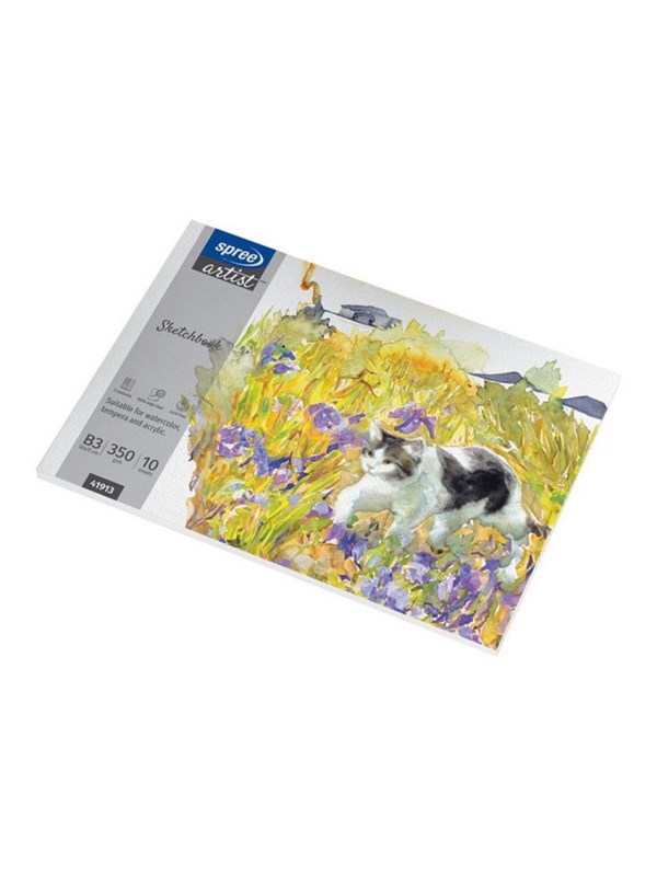 SPREE Drawing pad 350g. 10 sheets. B3 500*350mm.