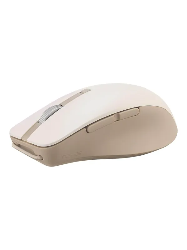 ASUS SmartO MD200 Silent Plus - Mus - Optisk - 6 - Beige
