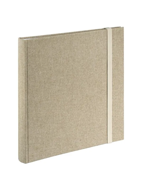 Hama "Tessuto" Jumbo Album 30x30 cm 60 White Pages beige