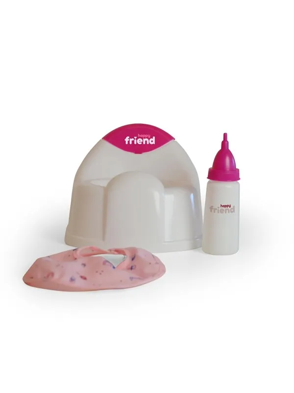 Happy Friend Potty set w/Bottle