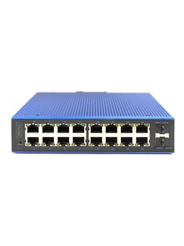 DIGITUS - switch - industrial L2 - 18 ports - Managed