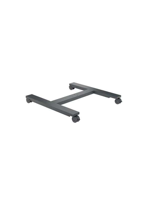 Multibrackets M Public Display Stand Wheelbase B2B Black - Max 100 kg - recommended for