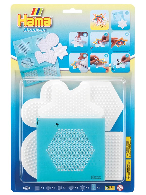 Hama Bead-Tac Iron-on plates 5 pcs