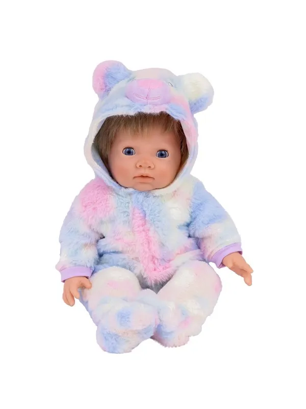 Tiny Treasures Rainbow Teddy all-in-one Outfit