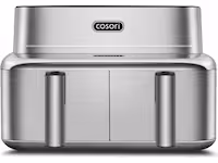 Cosori Iconic Dual 8.6L Stainless Steel Smart Air Fryer​