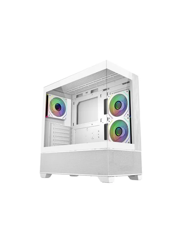 Cooler Master Elite 690 Wood - Kabinett - Tower - Hvit