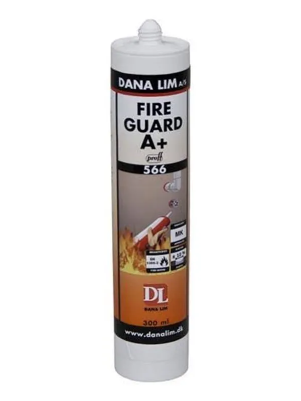Dana Lim Brannfuge Fire Guard A+566 300ml hvit