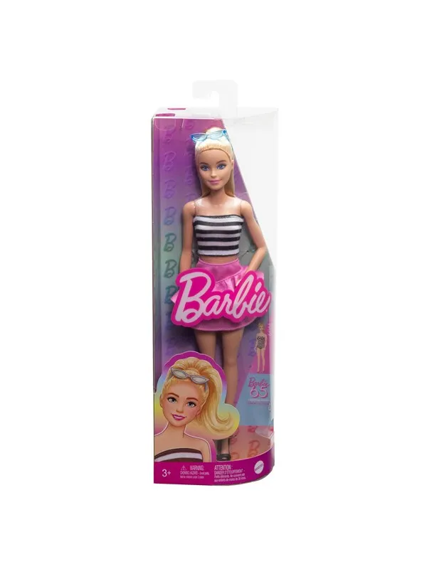 Barbie Fashionista Doll B&W Classic Dress