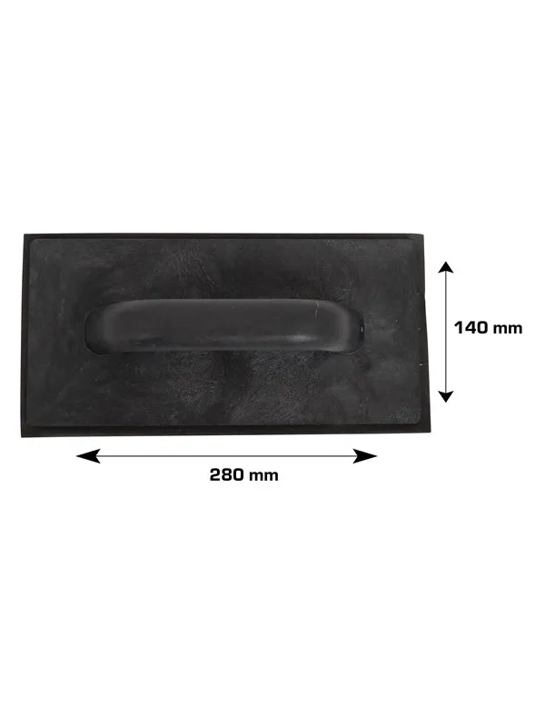 Work>it Pussebrett 10 mm Gummi 140x280 mm