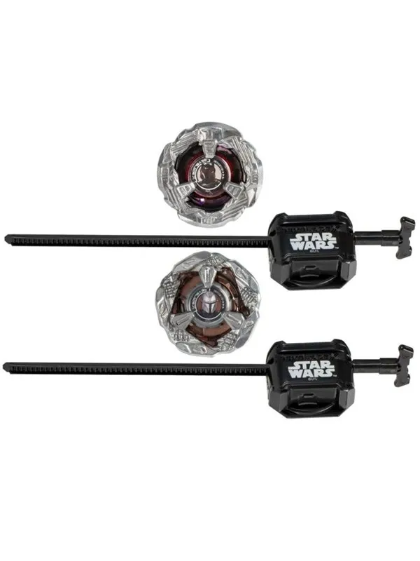 Hasbro Beyblade X and Star Wars Collab The Mandalorian 3-60F vs. Moff Gideon 3-80N