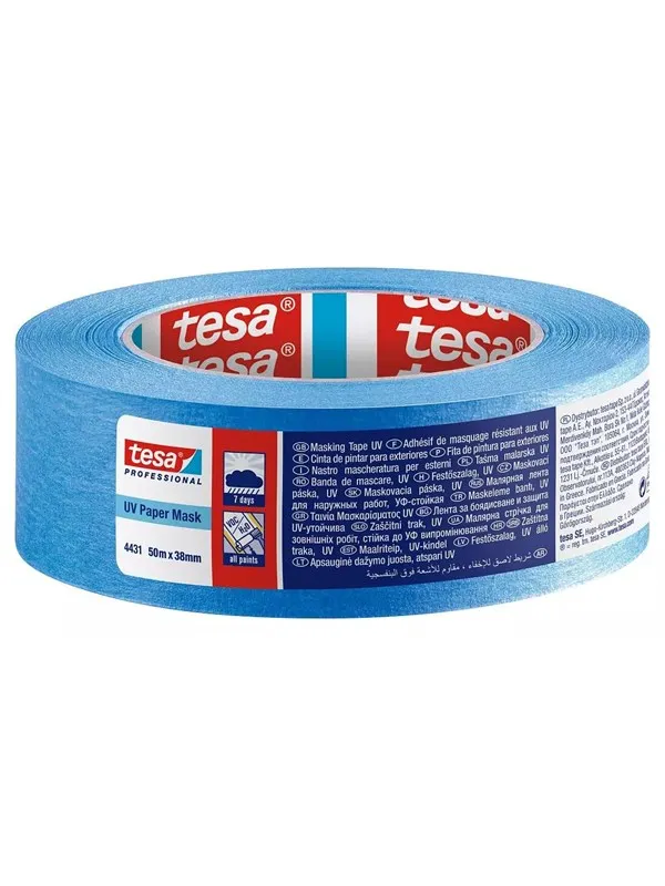 tesa Professional Outdoor UV Paper Masking Tape