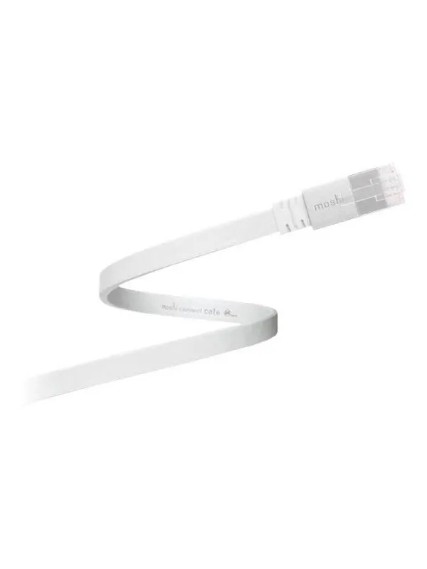 Moshi network cable - 3.6 m - white - Hvit - 3m