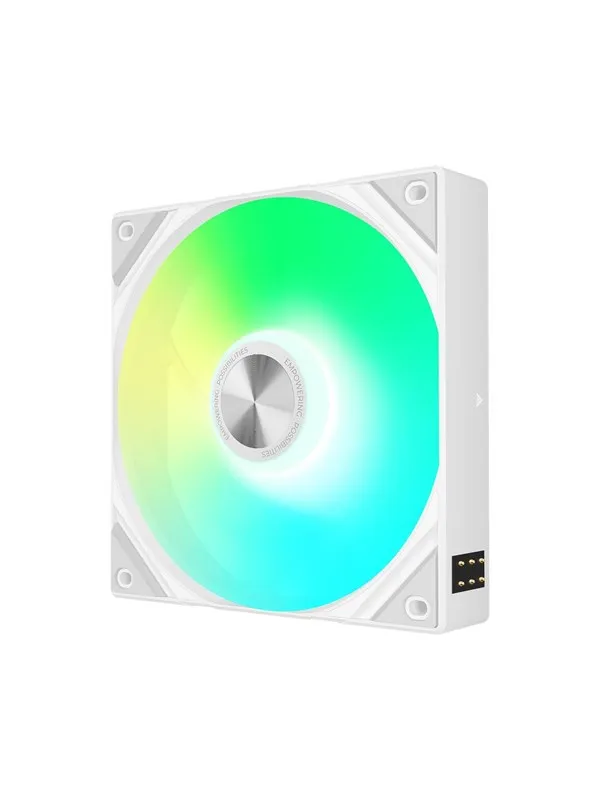 Tryx ROTA SL ARGB - Kabinettvifte - 120mm - Hvit