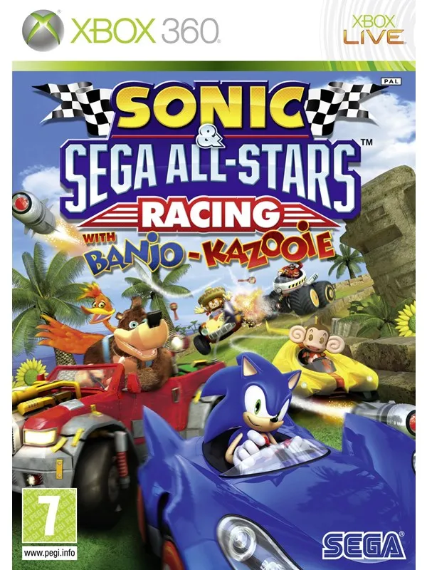 Sonic & SEGA All-Stars Racing - Microsoft Xbox 360 - Racing