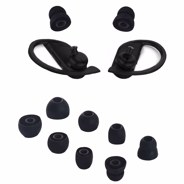 Øreplugger 3,8 mm Sort