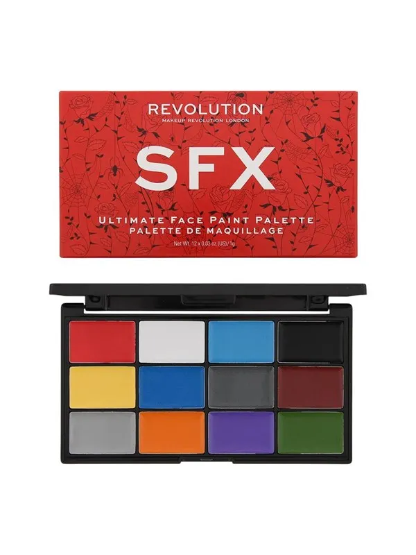 Makeup Revolution Revolution SFX Face Palette  12 g.- 12 Shades.
