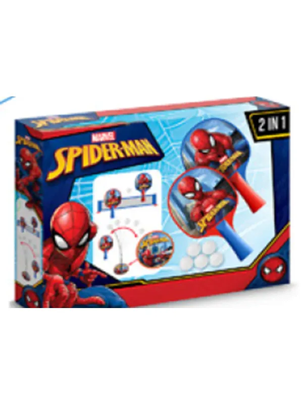 Spider-Man 2 in 1 Ping Pong learning set SPIDER-MAN