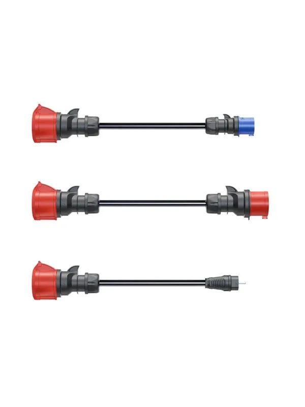 go-e Gemini flex 22 kW Set (16 A domestic blue red)