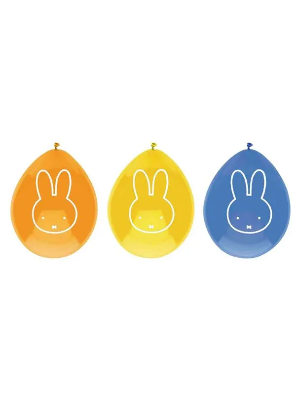 Haza Witbaard - Balloons Miffy 6 pcs.