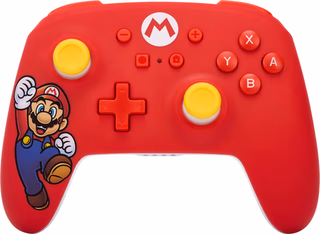 PowerA Nintendo Switch trådløs kontroller Mario Edition
