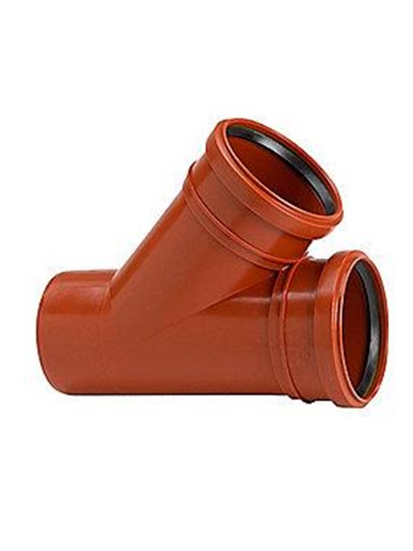 Wavin PP branch pipe 45° 200/200mm