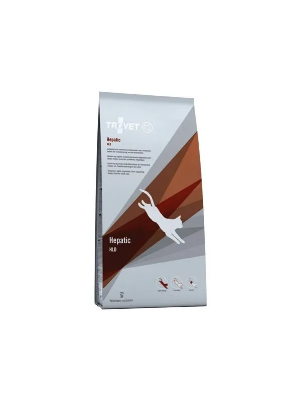 TROVET Hepatic HLD - dry cat food - 2.5 kg
