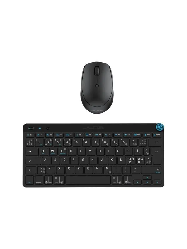 JLAB GO - Tastatur & Mussett - Nordisk - Svart