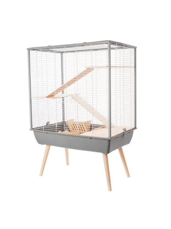 Zolux Cage Neo Cozy Large Rodents H80 grey color