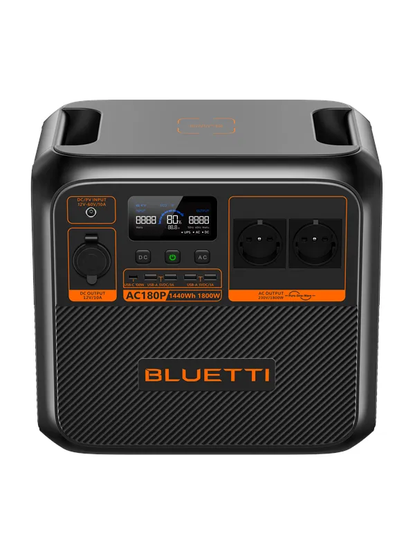 BLUETTI PowerOak AC180P - Portable Power Station - 1440Wh