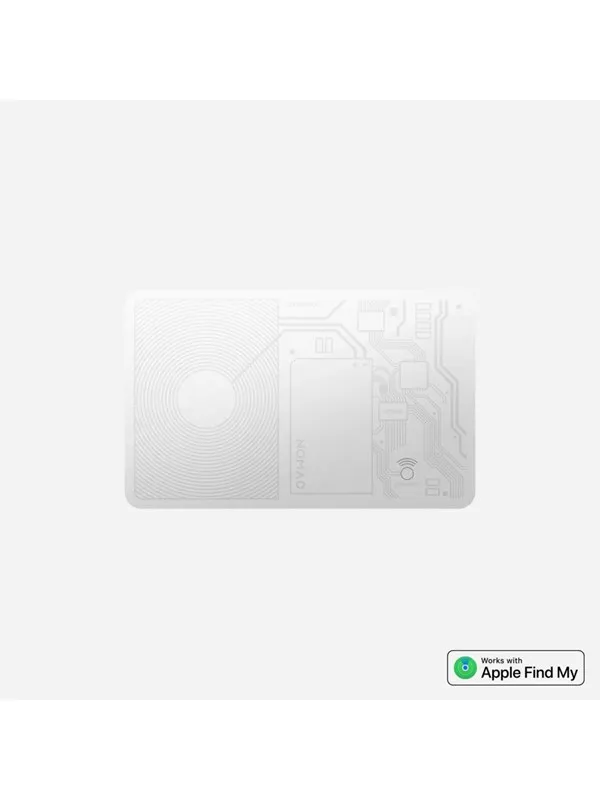 Nomad Tracking Card Air - Find My | White | V2