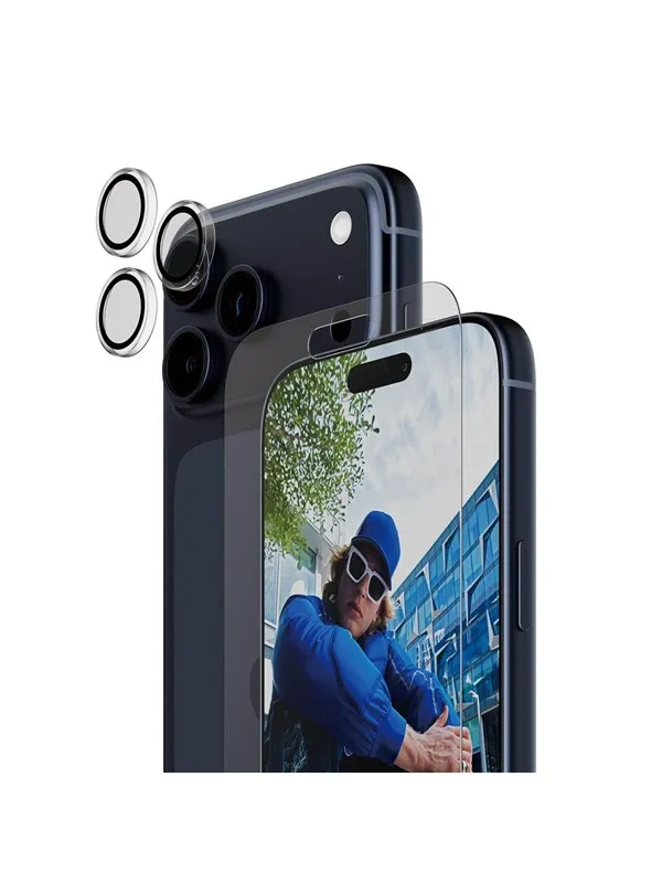 PanzerGlass 2-in-1 Classic Bundle iPhone 17 Pro Max w. FASTFIT IN-A-BOX
