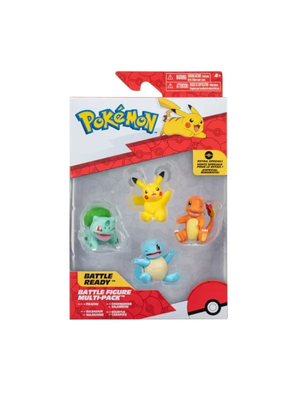 Pokemon Battle Figure 4 pack