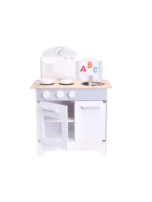 ET Toys Small Wood - Play Kitchen - Grey (L40193)