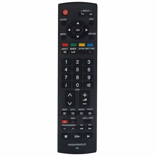 Fjernkontrollerstatning for N2QAYB000222 For Panasonic TV