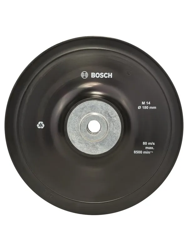 Bosch Slipetallerken, standard, M14, 180 mm 180 mm, 8500 o/min