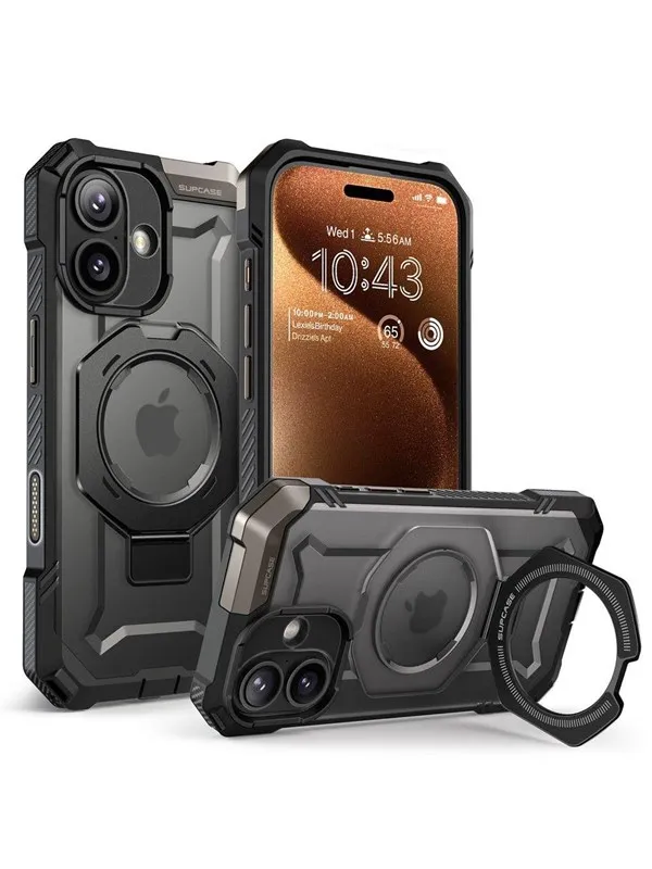 SUPCASE UB Grip Mag MagSafe Case for iPhone 17 - Black