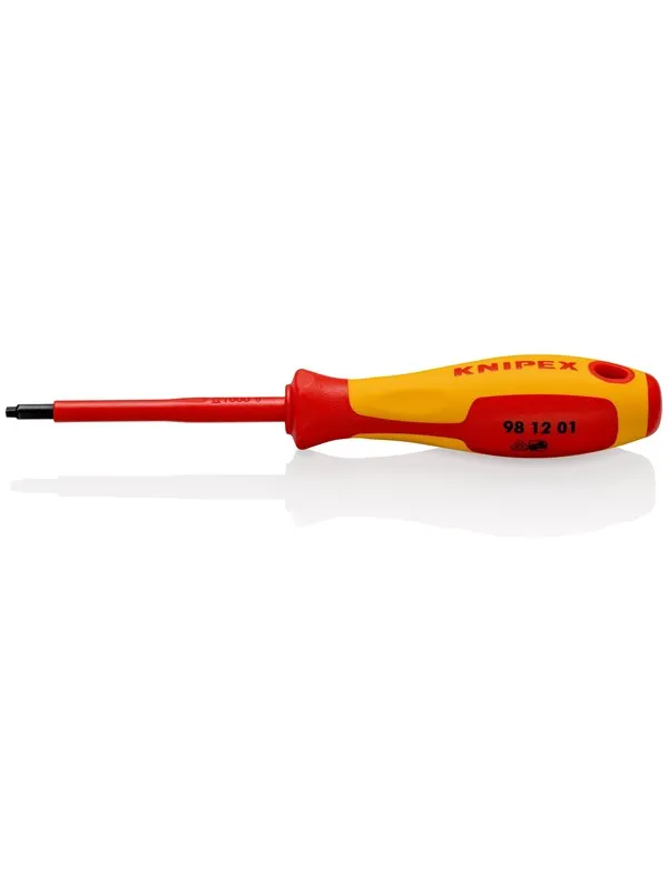 KNIPEX Skrutrekker for Robertson-skruer