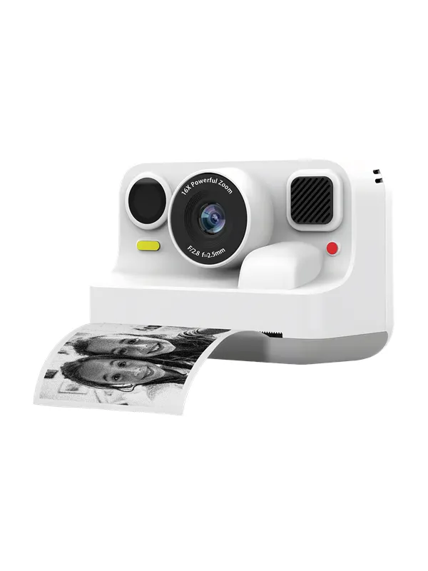 DENVER KPC-1374BTW - Kids print camera with thermal print function Bluetooth connection for print from smartphone