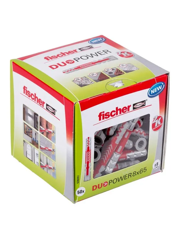 Fischer DuoPower 8 x 65 (50 pcs.)