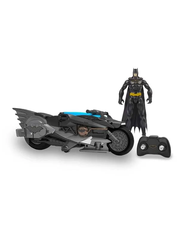 Batman & DC Universe Stealth Batcycle RC w. 30 cm Batman