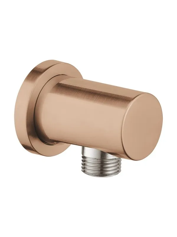 Grohe rainshower wall union brushed warm sunset