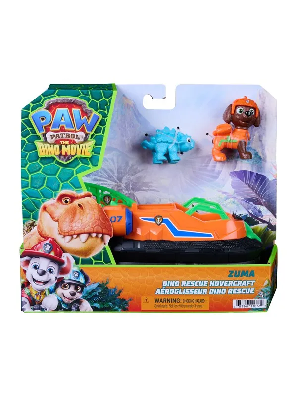 Paw Patrol Movie 3 Dino Theme Vehicle  Zuma