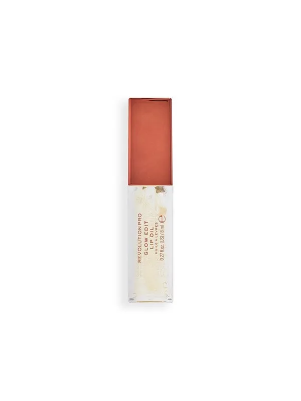 Revolution Pro Glow Edit Shimmer Lip Oil 8 ml.- Clear
