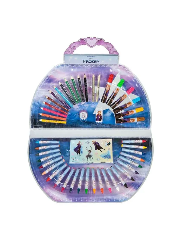 Undercover - Coloring case Disney Frozen 51 pcs