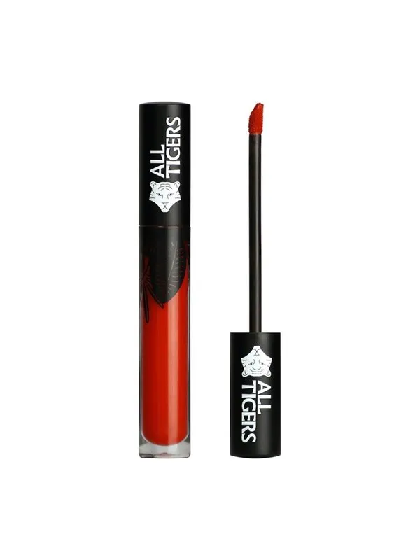 All Tigers Natural & Vegan Natural Matte Lip Gloss 8 ml. - 886 Shake The Ground.