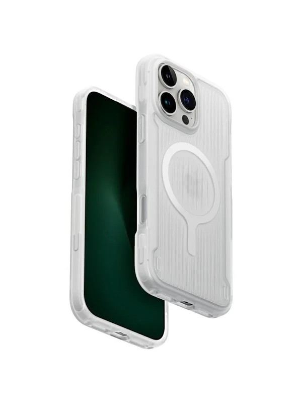 UNIQ Combat Active Magclick Charging Case for iPhone 16 Pro Max - White